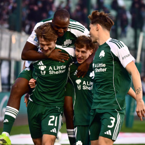 Με επιβλητική κεφαλιά ο Γεντβάι το 1-0 του Παναθηναϊκού (video)