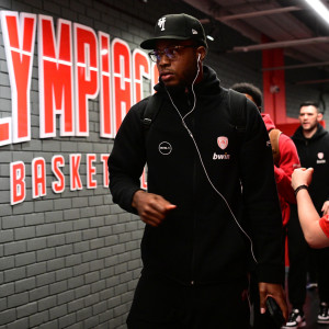 Η άφιξη του Ολυμπιακού στο ΣΕΦ για το παιχνίδι με τον Παναθηναϊκό (video)