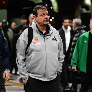 Η άφιξη του Παναθηναϊκού στο ΣΕΦ για το παιχνίδι με τον Ολυμπιακό (photos)