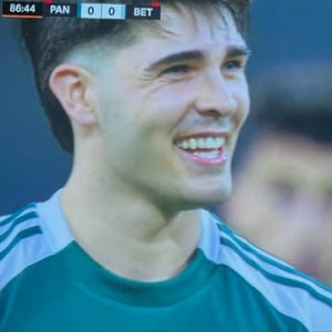 Το χαμόγελο του Ταμπόρδα πριν την εκτέλεση του πέναλτι