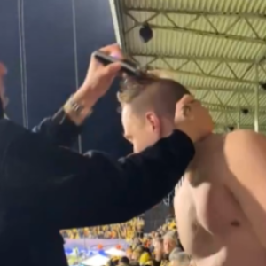 Οπαδός της Μπόντο Γκλιμτ γιόρτασε τις πέντε σερί νίκες στο Champions League με... κούρεμα! (video)