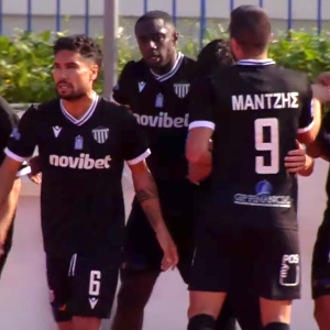 Ο Μορέιρα με υπέροχο τελείωμα κάνει το 1-0 για την Καλαμάτα κόντρα στον Πανιώνιο