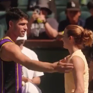 Το τετ-α-τετ της Σάκκαρη με τον Αλκαράθ (photo and videos)