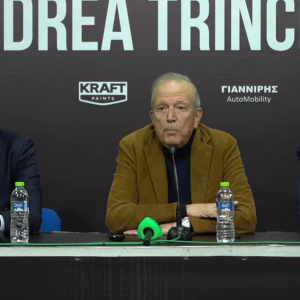 Βεζυρτζής για Τρινκιέρι: «Καλωσορίζουμε έναν μεγάλο προπονητή, το πλάνο είναι τριετές»