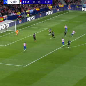 Λάθος της Τότεναμ, ο Γιορέντε το 1-0 της Ατλέτικο (video)