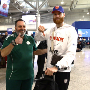 Ο Γουόκαπ έκλεψε την παράσταση σε απίθανη φωτογραφία με φίλο του Παναθηναϊκού