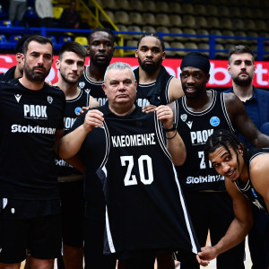 Ο ΠΑΟΚ «σφράγισε» το εισιτήριο για τους «4» και τίμησε τη μνήμη του Κλεομένη (photo)