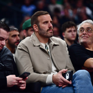 Ο Νίκος Παππάς στο T-Center για το Παναθηναϊκός - Ερυθρός Αστέρας