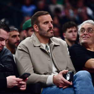 Ο Νίκος Παππάς στο T-Center για το Παναθηναϊκός - Ερυθρός Αστέρας