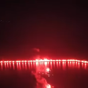 Εντυπωσιακό pyro show στην Καλαμάτα παραμονή της φιέστας για το πρωτάθλημα! (video)