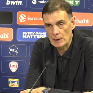 Μπαρτζώκας: «Από τα πιο δύσκολα παιχνίδια που έχω κοουτσάρει, πετύχαμε 90 πόντους με καταστροφικό ποσοστό στα τρίποντα»