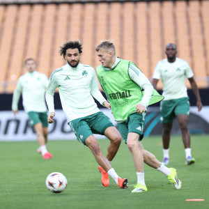 Η τελευταία προπόνηση του Παναθηναϊκού και η παρουσία- έκπληξη (video)