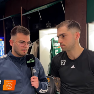 Ο Βασίλης Τολιόπουλος στην «Euroleague by Night»: «Είμαστε μια οικογένεια, να συνεχίσουμε να κερδίζουμε» (video)