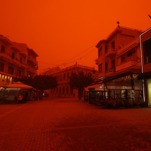Ο ΟΦΗ ετοιμάζεται για τελικό με... φόντο τη Σαχάρα - Η απίστευτη φωτογραφία από το «πορτοκαλί» Ηράκλειο