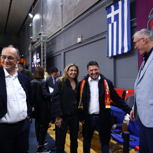 Στη Γλυφάδα για το Αθηναϊκός-Μερσίν οι Νίκος Χαρδαλιάς, Βαγγέλης Λιόλιος και Φάνης Χριστοδούλου