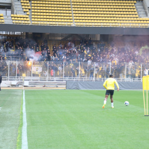 Πάνω από 4.000 φίλοι της ΑΕΚ στην τελευταία προπόνηση πριν τον Ολυμπιακό - Δείτε video του Athletiko