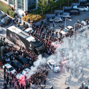 Πανικός στην αναχώρηση της αποστολής του ΠΑΟΚ για την Τούμπα