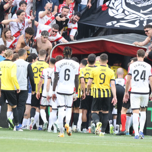 Ένταση μεταξύ των παικτών στο ημίχρονο του Ράγιο - ΑΕΚ στην φυσούνα (video)