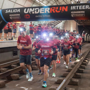 Ένας αγώνας δρόμου υπόγειος: Στο μετρό του Μπιλμπάο η κούρσα ήταν μέχρι... τερματικού σταθμού (video)