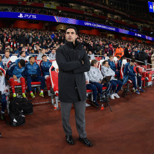 Πανό αφιερωμένο στον Αρτέτα πριν το Άρσεναλ-Μπόρνμουθ (photo)