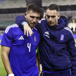 Ξέσπασε σε κλάματα ο Καλογερόπουλος μετά την ήττα της Ελπίδων από τη Γερμανία (video)