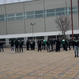 Οι πρώτες εικόνες από το γήπεδο της Σόφιας που... πρασινίζει (video)