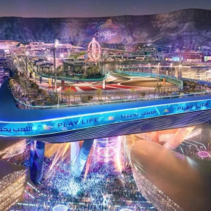 Υπό κατασκευή η νέα υπερσύγχρονη πίστα της Formula 1 στη Σαουδική Αραβία (photo)