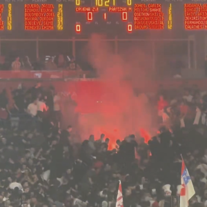 Επεισόδια ανάμεσα σε οπαδούς και αστυνομία πριν το Ερυθρός Αστέρας - Παρτίζαν (video)