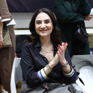 Η Σελέν Ερντέμ παρακολούθησε το παιχνίδι τίτλου του Παναθηναϊκού κόντρα στον ΖΑΟΝ