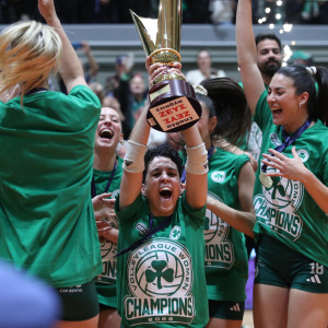 Ο Παναθηναϊκός σήκωσε την κούπα της Volley League Γυναικών για 28η φορά (video)