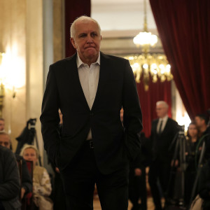 Ζέλικο Ομπράντοβιτς και Ζάρκο Πάσπαλι στο «ύστατο χαίρε» του Ντούσκο Βουγιόσεβιτς