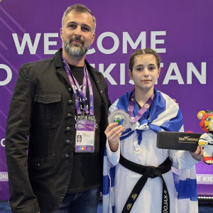 Δεύτερη στον κόσμο η Παρασκευή Καλογήρου στο Παγκόσμιο Πρωτάθλημα ταεκβοντό