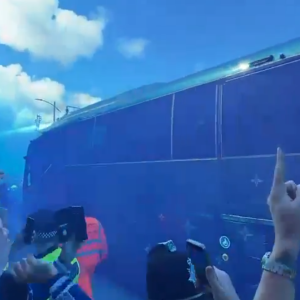 «Μπλε» λαοθάλασσα από τους οπαδούς της Έβερτον πριν το ντέρμπι με τη Λίβερπουλ