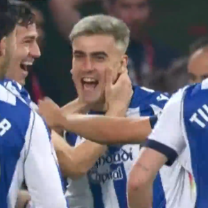 Απίθανη Σοσιεδάδ, έπιασε «στον ύπνο» την Ατλέτικο και προηγήθηκε στα 19 δευτερόλεπτα του τελικού (video)