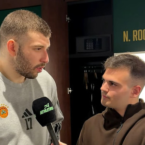 Ρογκαβόπουλος στο Athletiko: «Δεν παίζει ρόλο το μειονέκτημα έδρας - Έχουμε την εμπείρια και την ποιότητα να τα καταφέρουμε»