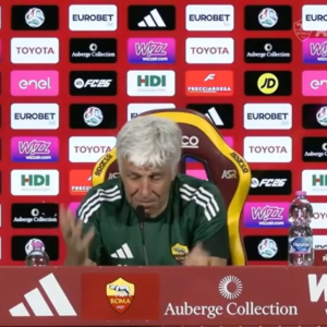 Ο Γκασπερίνι αποχώρησε με δάκρυα στα μάτια από τη συνέντευξη Τύπου πριν το Αταλάντα - Ρόμα (video)