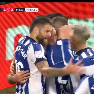 Η Σοσιεδάδ παίρνει και πάλι το προβάδισμα με εύστοχη εκτέλεση πέναλτι του Οϊαρθάμπαλ (video)