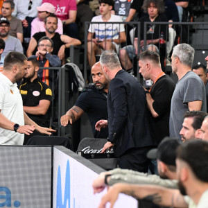 Ένταση στη φυσούνα μετά το φινάλε του Βαλένθια - Παναθηναϊκός - Ο Νόγκες όρμησε στον Ναν