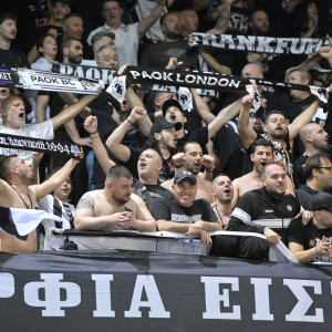 Ο κόσμος του ΠΑΟΚ πήρε θέση στη Bilbao Arena