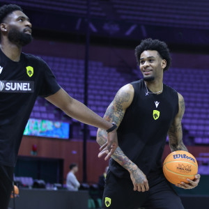 Η ΑΕΚ προπονήθηκε στο Pabellon Olimpic de Badalona με το βλέμμα στον ημιτελικό με Μάλαγα (video)