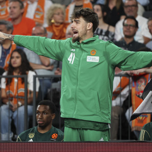 Ένταση στη «Roig Arena»: Αντικειμένο έπεσε στον πάγκο του Παναθηναϊκού στο τέλος της τρίτης περιόδου