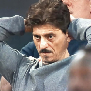 Το αγχωμένο βλέμμα του Γιαννακόπουλου στην τελευταία επίθεση της Βαλένθια