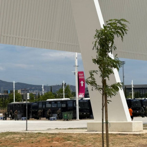 Ισχυρές αστυνομικές δυνάμεις στο T-Center ενόψει του Final Four της EuroLeague