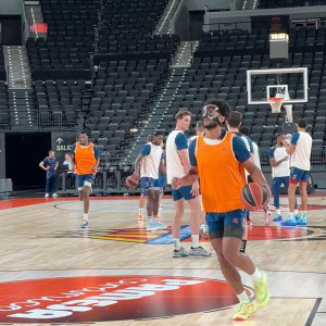 Προπονείται κανονικά με μάσκα ο Κι πριν το Game 5 της Βαλένθια με τον Παναθηναϊκό (video)
