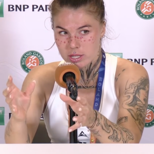 Ξέσπασε στο Roland Garros Ουκρανή τενίστρια: «Είναι σαν να βγαίνει κάποιος στο κορτ με σβάστικα»