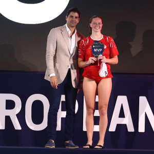 MVP του Final Four η Άμπι Άντριους που οδήγησε τον Ολυμπιακό στην κορυφή της Ευρώπης (video)