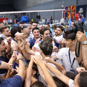 Νέα νίκη για την Εθνική βόλεϊ ανδρών απέναντι στην Βόρεια Μακεδονία στο κλειστό της Γλυφάδας
