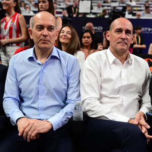 Παρουσία Αγγελόπουλων η προπόνηση του Ολυμπιακού πριν από το Game 3