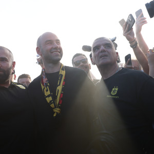 Η πρώτη δήλωση Σπανούλη μετά την υποδοχή του: «Αυτή είναι η αρχή του οράματος του Άρη»