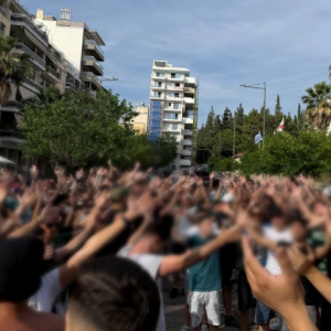 «Ντόπες» του κόσμου του Παναθηναϊκού πριν από το Game 3 των τελικών (video)
